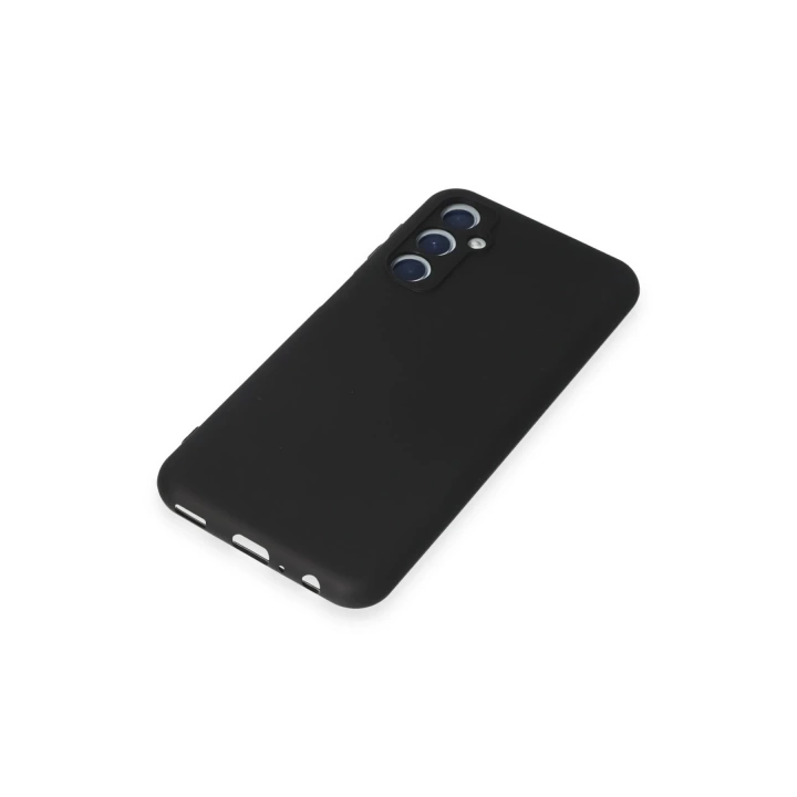 BFS  Samsung Galaxy M34 5G Kılıf First Silikon - Siyah
