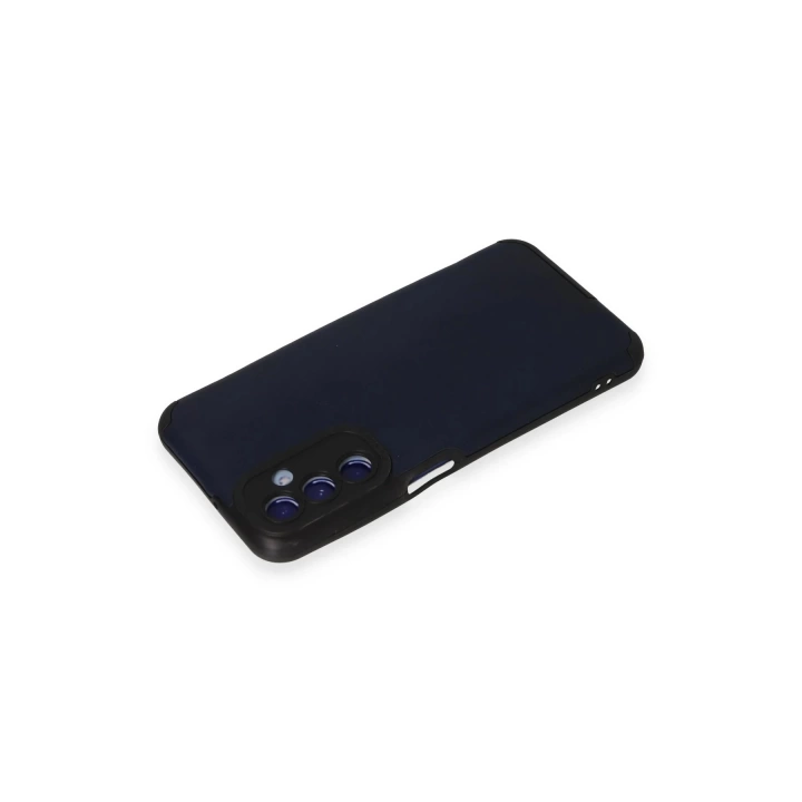 BFS  Samsung Galaxy M34 5G Kılıf Loop Deri Silikon - Lacivert