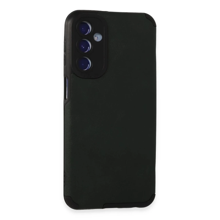 BFS  Samsung Galaxy M34 5G Kılıf Loop Deri Silikon - Yeşil