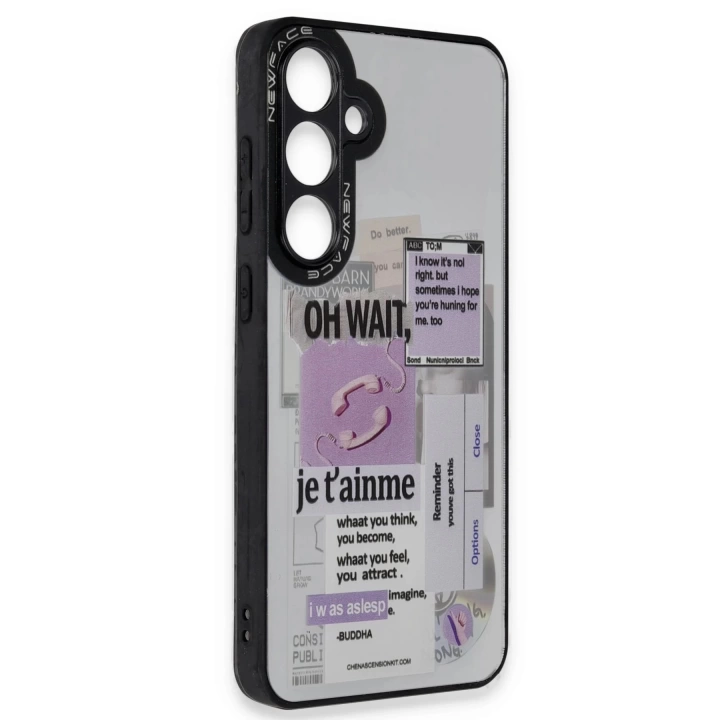 BFS  Samsung Galaxy M34 5G Kılıf Mirror Desenli Kapak - Mirror - 4