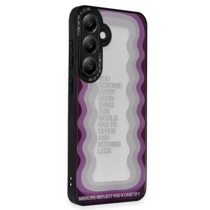 BFS  Samsung Galaxy M34 5G Kılıf Mirror Desenli Kapak - Mirror - 5