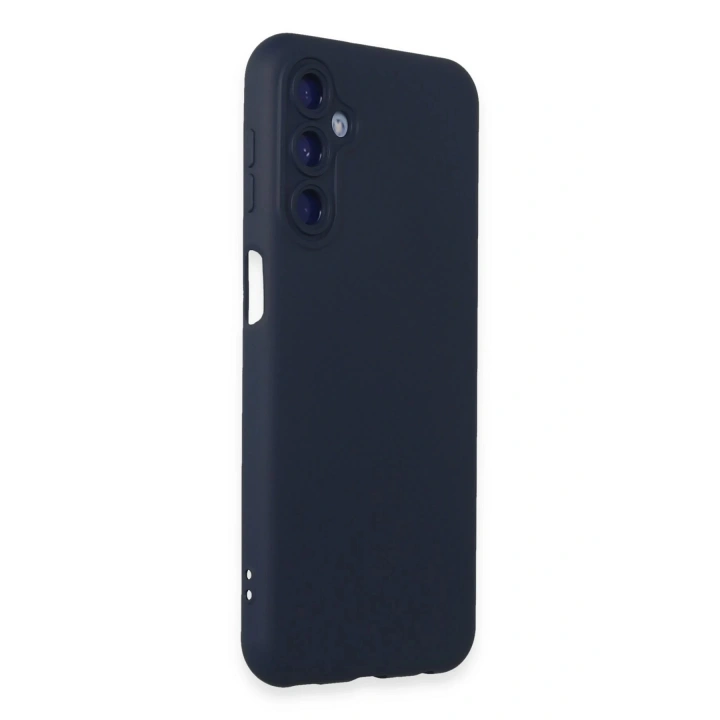 BFS  Samsung Galaxy M34 5G Kılıf Nano içi Kadife Silikon - Lacivert