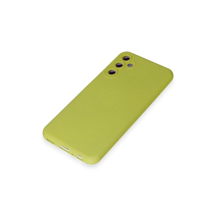 BFS  Samsung Galaxy M34 5G Kılıf Nano içi Kadife Silikon - Sarı