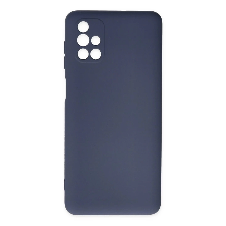 BFS  Samsung Galaxy M51 Kılıf Nano içi Kadife Silikon - Gri