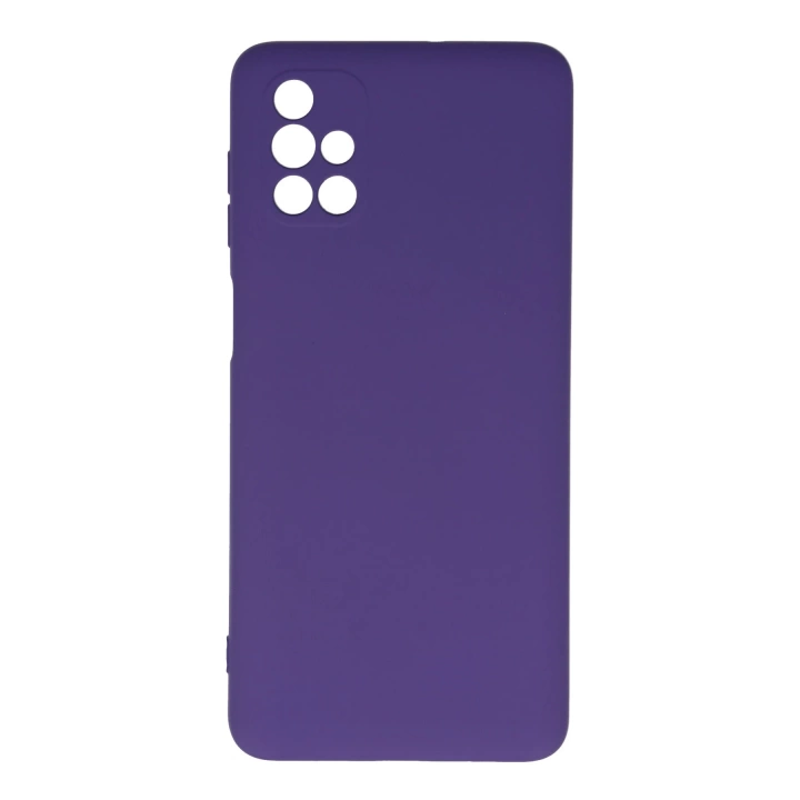 BFS  Samsung Galaxy M51 Kılıf Nano içi Kadife Silikon - Mor