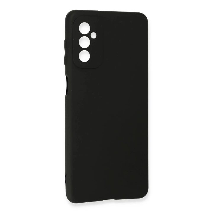 BFS  Samsung Galaxy M52 5G Kılıf First Silikon - Siyah