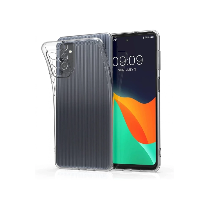 BFS  Samsung Galaxy M52 5G Kılıf Lüx Şeffaf Silikon