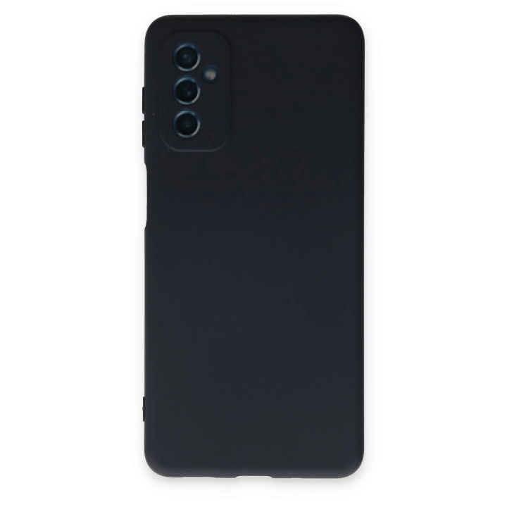 BFS  Samsung Galaxy M52 5G Kılıf Nano içi Kadife Silikon - Lacivert