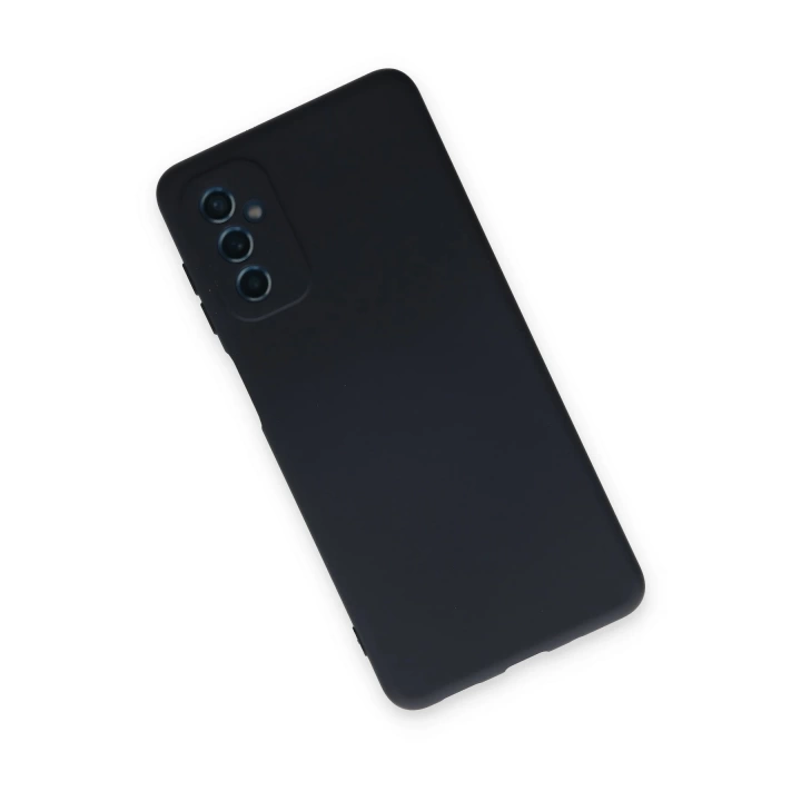 BFS  Samsung Galaxy M52 5G Kılıf Nano içi Kadife Silikon - Lacivert
