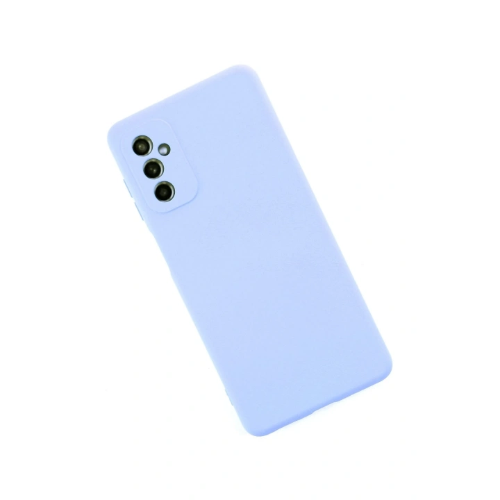 BFS  Samsung Galaxy M52 5G Kılıf Nano içi Kadife Silikon - Lila