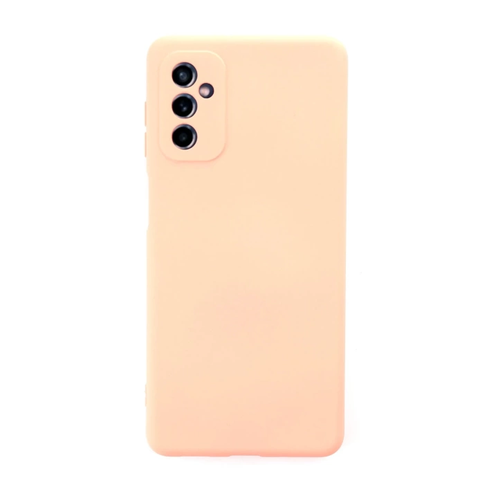 BFS  Samsung Galaxy M52 5G Kılıf Nano içi Kadife Silikon - Pudra