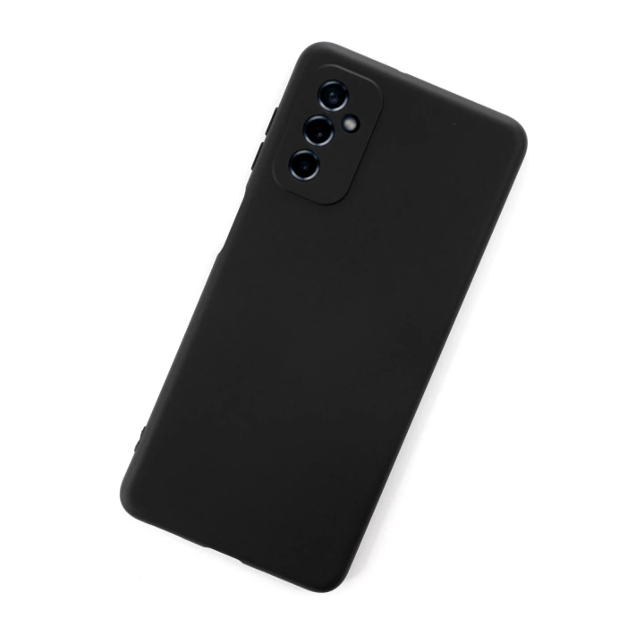 BFS  Samsung Galaxy M52 5G Kılıf Nano içi Kadife Silikon - Siyah