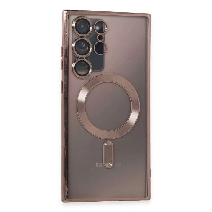 BFS  Samsung Galaxy Note 20 Ultra Kılıf Kross Magneticsafe Kapak - Rose