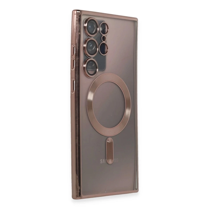 BFS  Samsung Galaxy Note 20 Ultra Kılıf Kross Magneticsafe Kapak - Rose