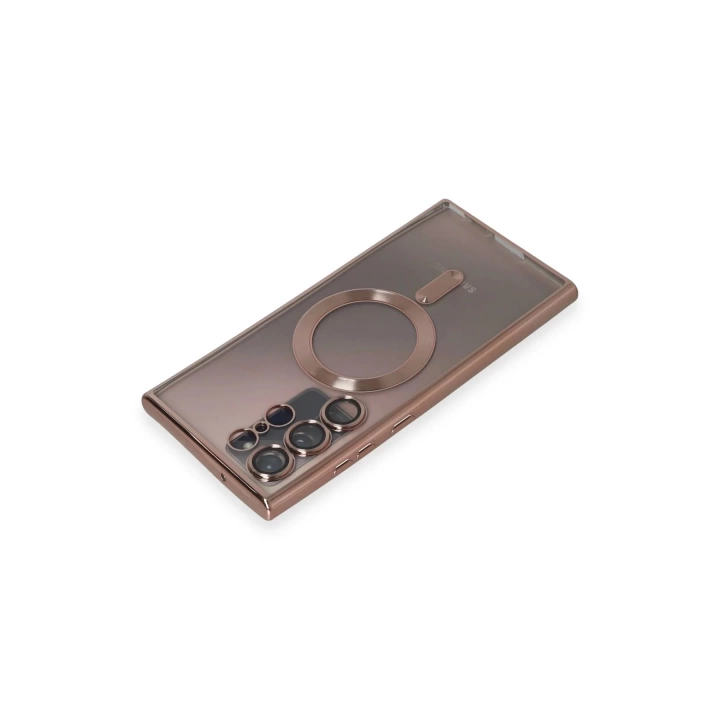BFS  Samsung Galaxy Note 20 Ultra Kılıf Kross Magneticsafe Kapak - Rose