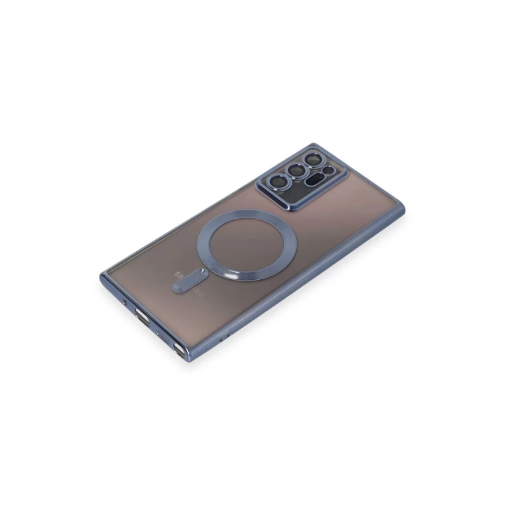 BFS Samsung Galaxy Note 20 Ultra Kılıf Kross Magneticsafe Kapak - Sierra Blue