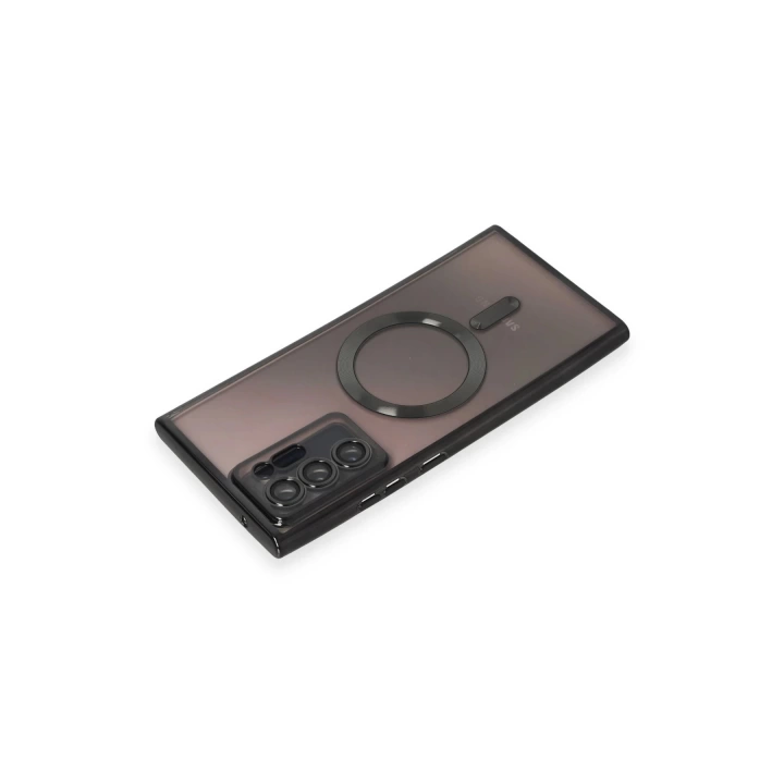BFS  Samsung Galaxy Note 20 Ultra Kılıf Kross Magneticsafe Kapak - Siyah