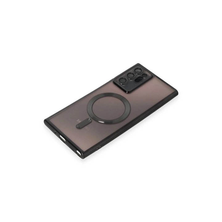 BFS  Samsung Galaxy Note 20 Ultra Kılıf Kross Magneticsafe Kapak - Siyah