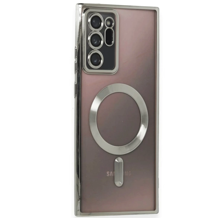 BFS  Samsung Galaxy Note 20 Ultra Kılıf Kross Magneticsafe Kapak - Titan Gri