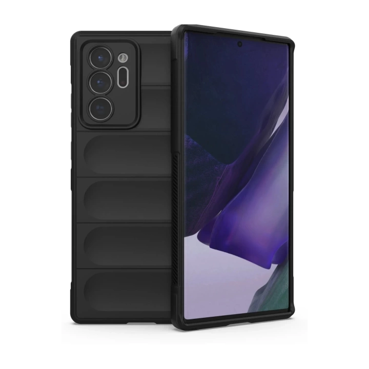 BFS  Samsung Galaxy Note 20 Ultra Kılıf Optimum Silikon - Siyah