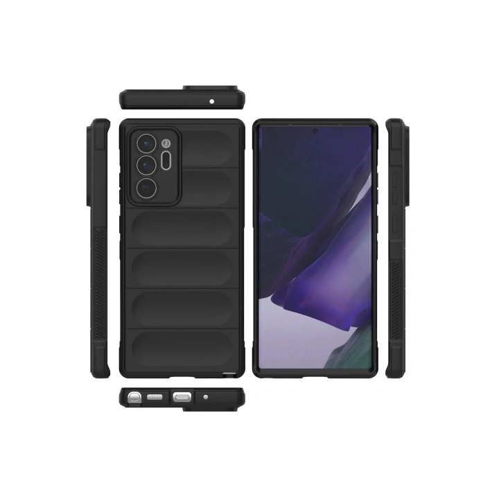 BFS Samsung Galaxy Note 20 Ultra Kılıf Optimum Silikon - Siyah