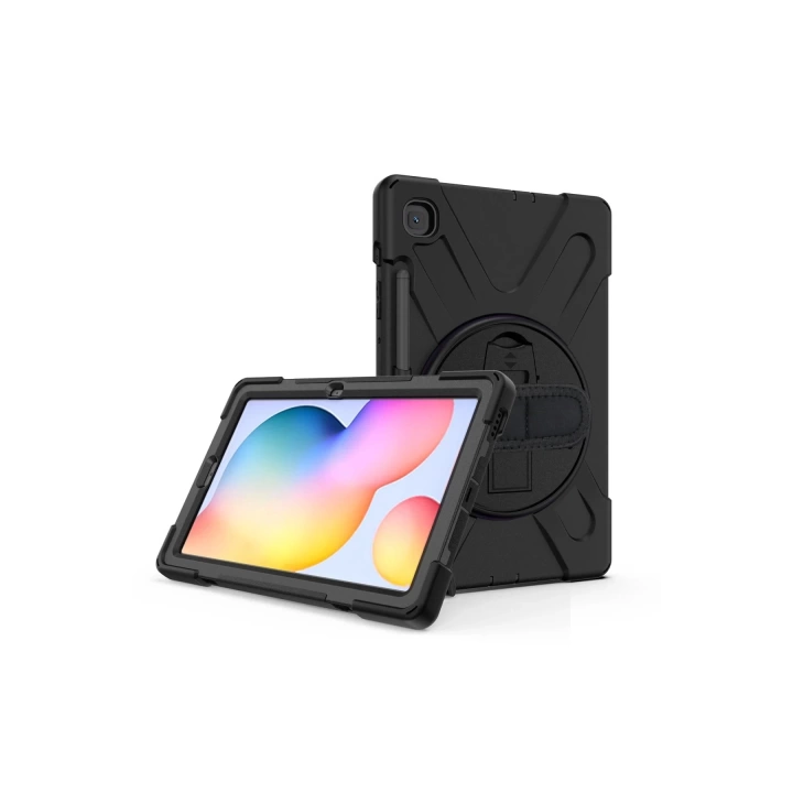 BFS  Samsung Galaxy P610 Tab S6 Lite 10.4 Kılıf Amazing Tablet Kapak - Siyah
