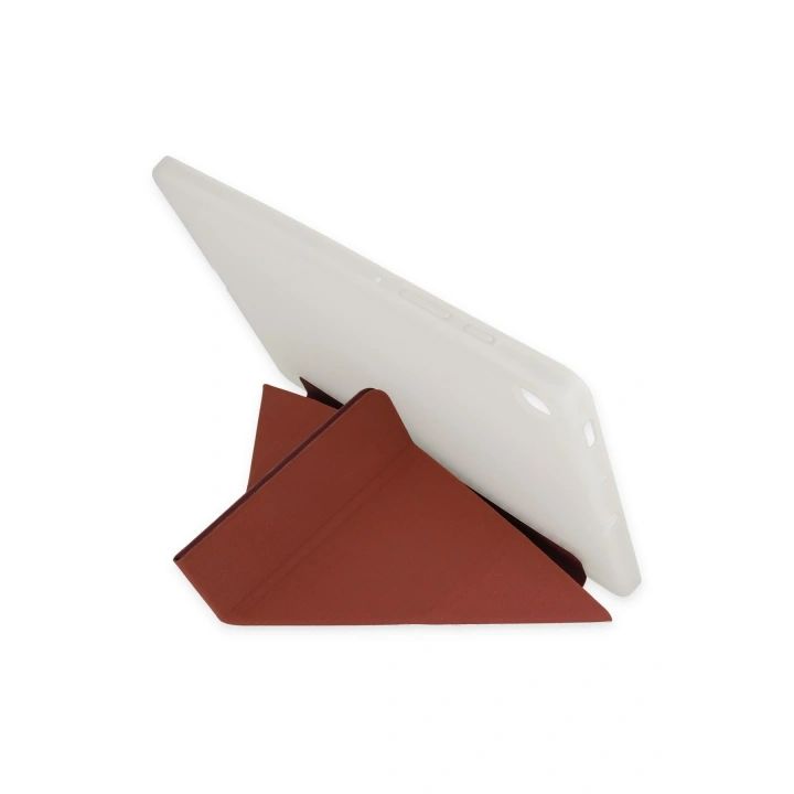 BFS  Samsung Galaxy P610 Tab S6 Lite 10.4 Kılıf Kalemlikli Mars Tablet Kılıfı - Mürdüm