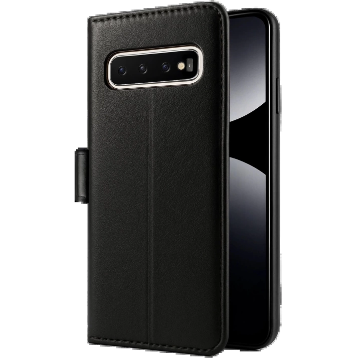 BFS  Samsung Galaxy S10 Plus Trend S Plus Kapaklı Kılıf - Siyah