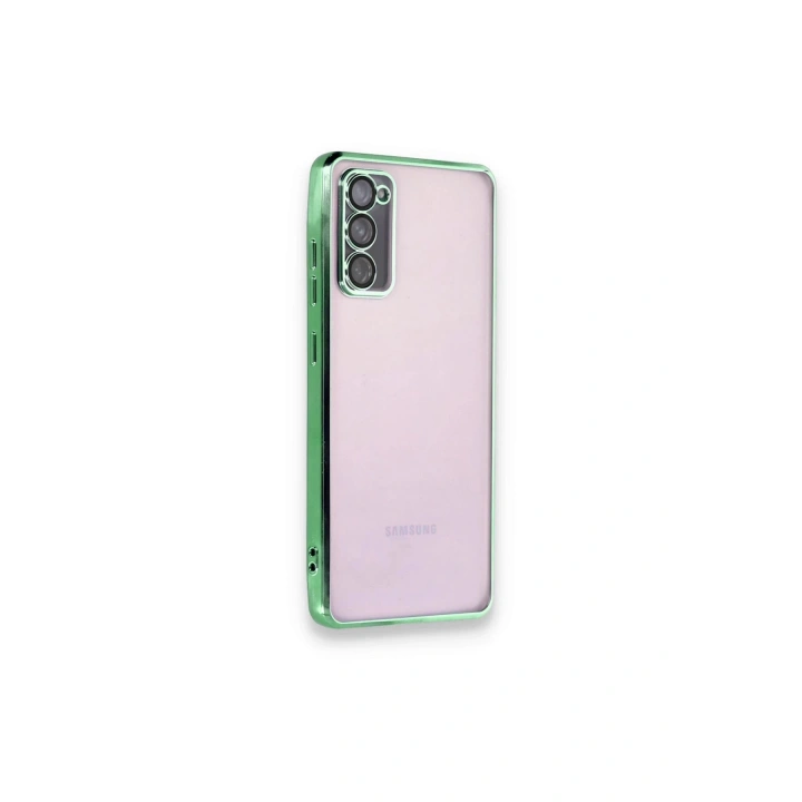 BFS Samsung Galaxy S20 FE Kılıf Lensli Silikon - Yeşil
