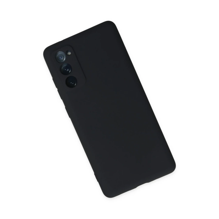BFS  Samsung Galaxy S20 FE Kılıf Nano içi Kadife Silikon - Lacivert
