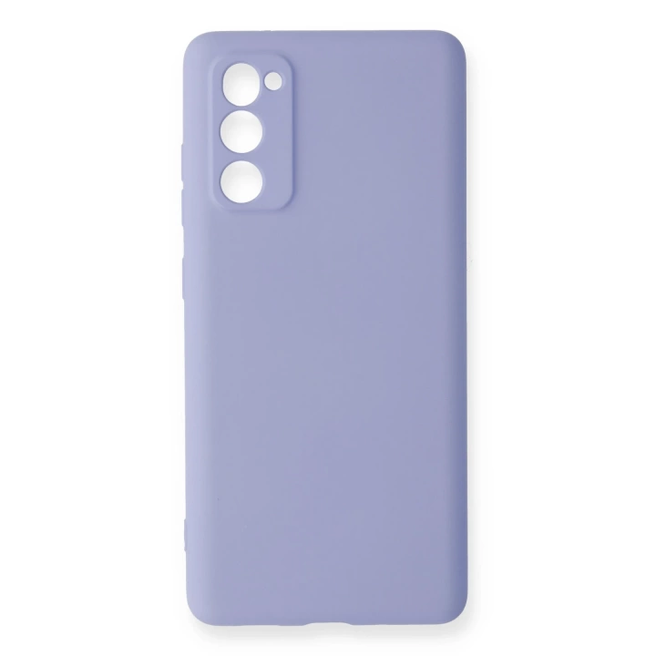 BFS  Samsung Galaxy S20 FE Kılıf Nano içi Kadife Silikon - Lila
