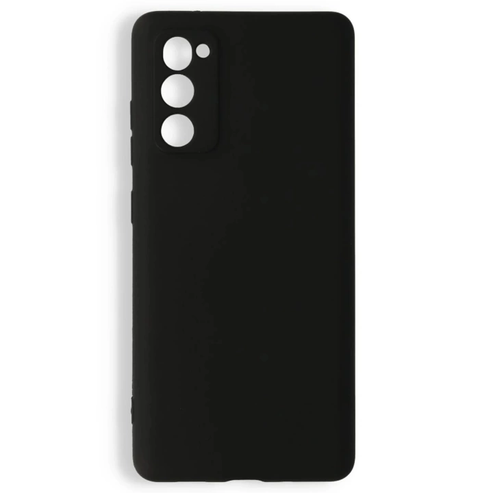 BFS  Samsung Galaxy S20 FE Kılıf Nano içi Kadife Silikon - Siyah