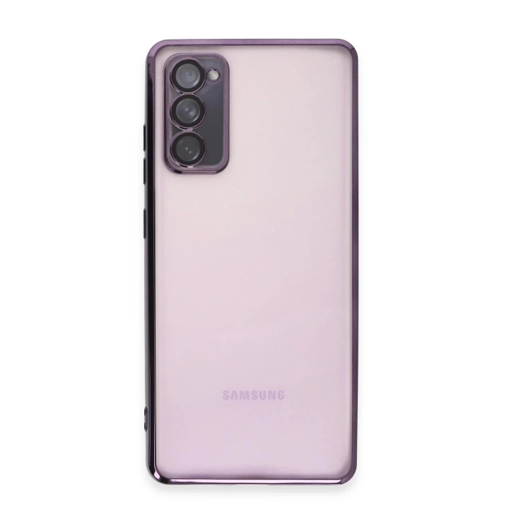 BFS  Samsung Galaxy S20 FE Kılıf Razer Lensli Silikon - Mor