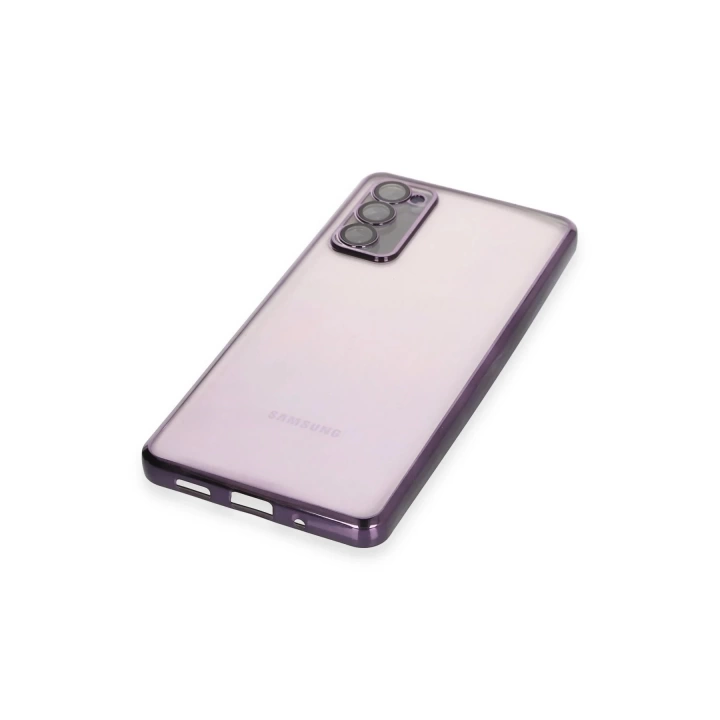 BFS  Samsung Galaxy S20 FE Kılıf Razer Lensli Silikon - Mor
