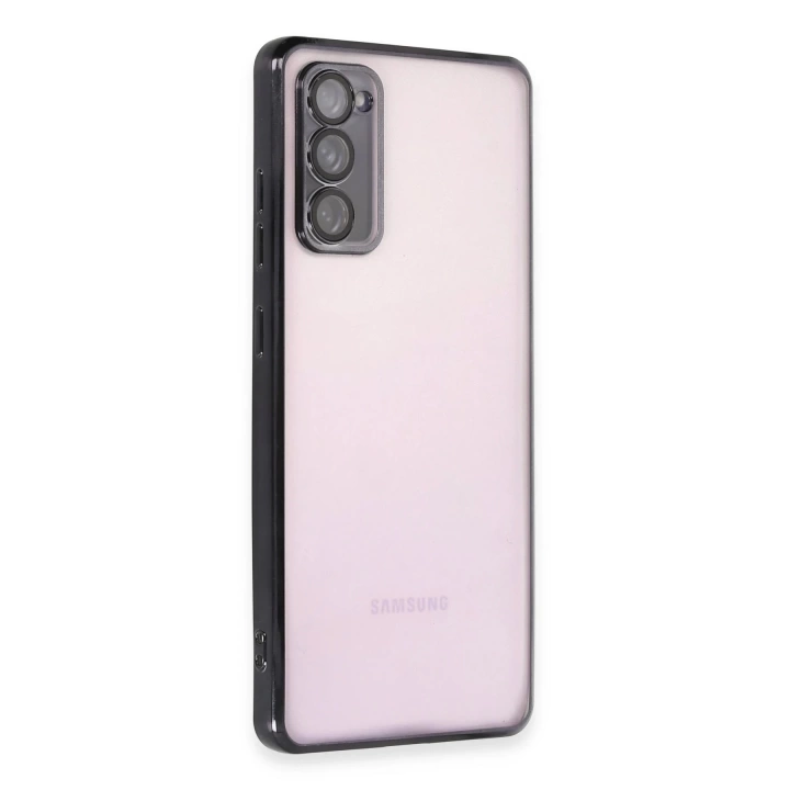 BFS  Samsung Galaxy S20 FE Kılıf Razer Lensli Silikon - Siyah
