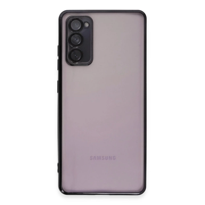 BFS  Samsung Galaxy S20 FE Kılıf Razer Lensli Silikon - Siyah