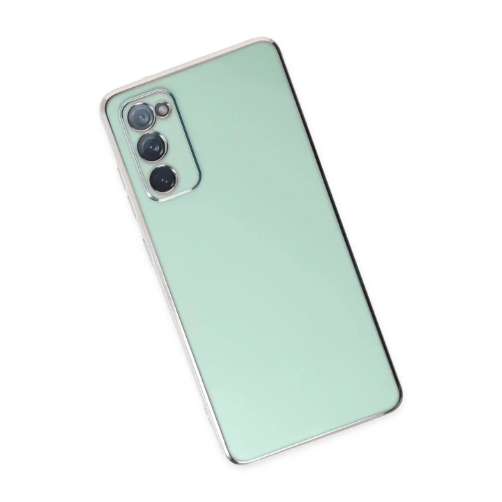 BFS  Samsung Galaxy S20 FE Kılıf Volet Silikon - Açık Yeşil