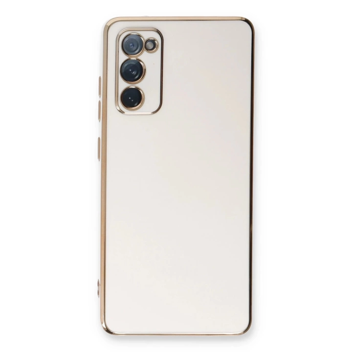 BFS  Samsung Galaxy S20 FE Kılıf Volet Silikon - Beyaz