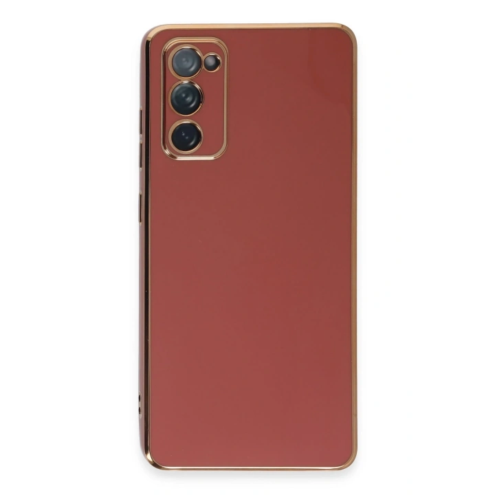 BFS  Samsung Galaxy S20 FE Kılıf Volet Silikon - Kırmızı