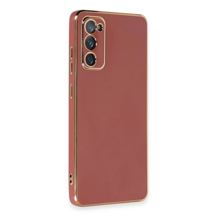 BFS  Samsung Galaxy S20 FE Kılıf Volet Silikon - Kırmızı