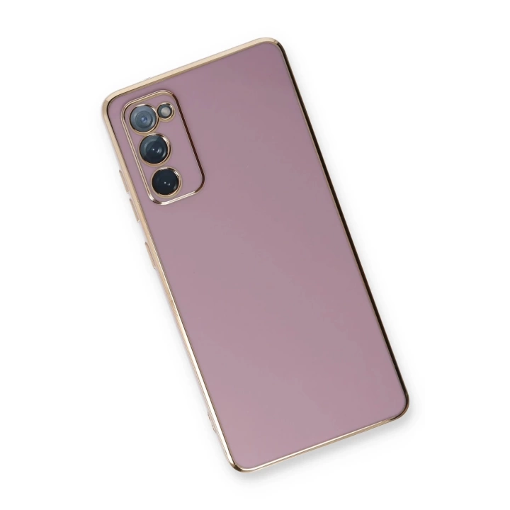 BFS  Samsung Galaxy S20 FE Kılıf Volet Silikon - Mor