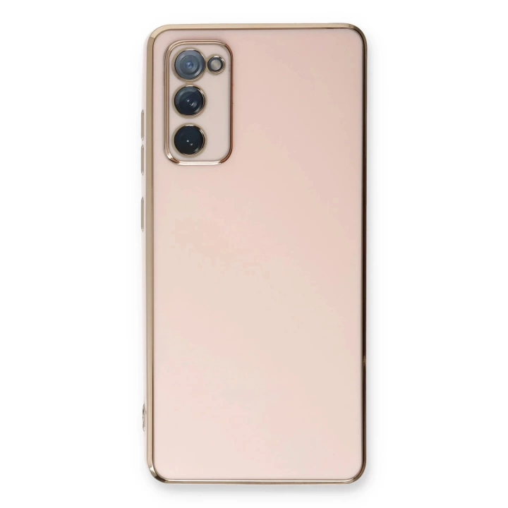 BFS  Samsung Galaxy S20 FE Kılıf Volet Silikon - Pembe