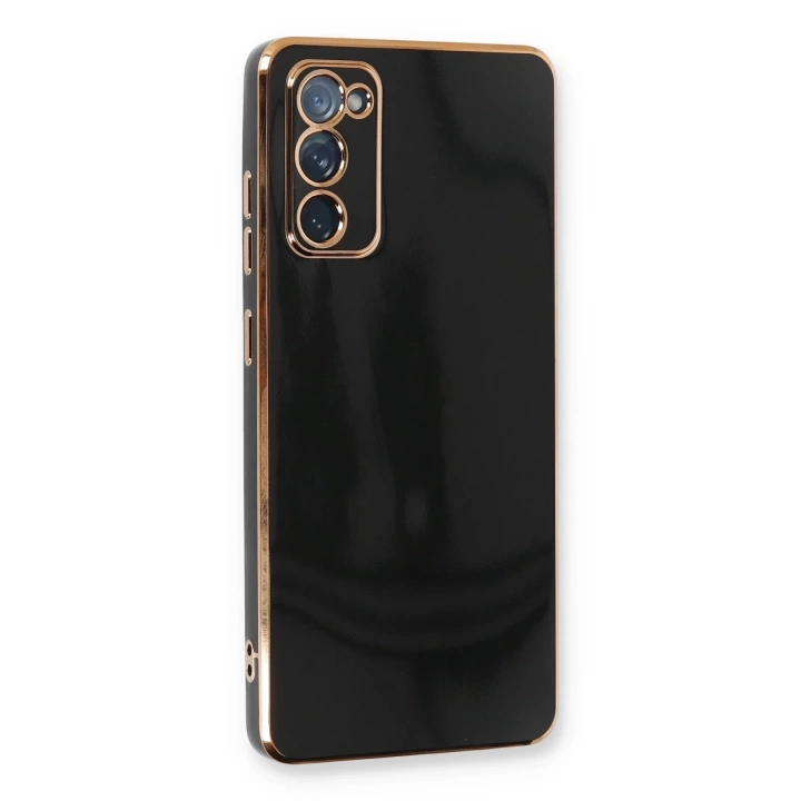 BFS  Samsung Galaxy S20 FE Kılıf Volet Silikon - Siyah