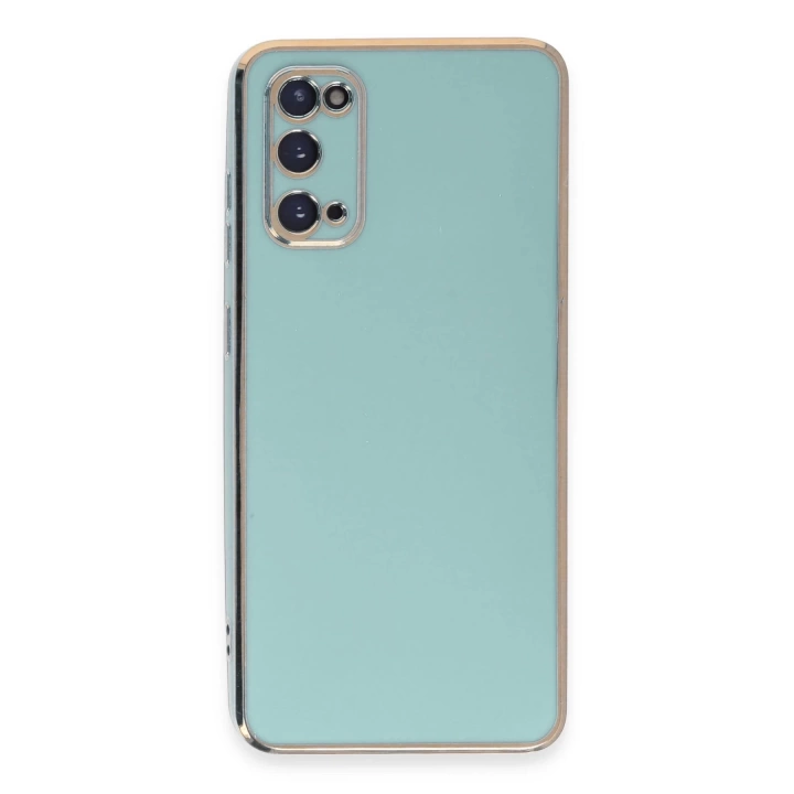BFS  Samsung Galaxy S20 Kılıf Volet Silikon - Açık Yeşil