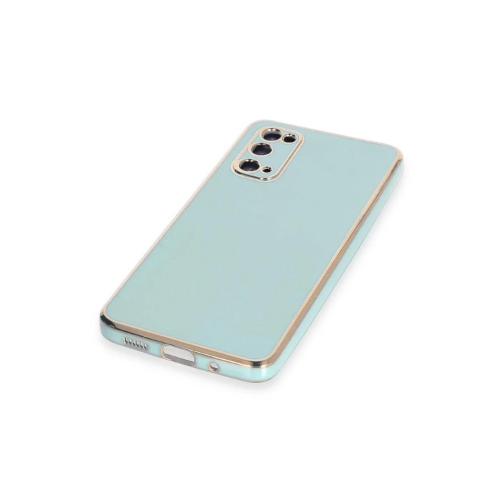 BFS  Samsung Galaxy S20 Kılıf Volet Silikon - Açık Yeşil