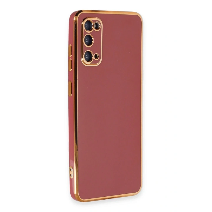 BFS  Samsung Galaxy S20 Kılıf Volet Silikon - Kırmızı