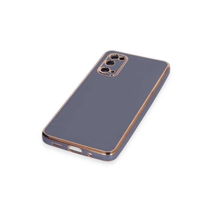 BFS  Samsung Galaxy S20 Kılıf Volet Silikon - Mavi