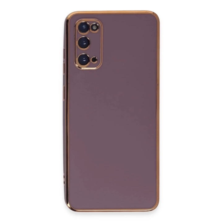 BFS  Samsung Galaxy S20 Kılıf Volet Silikon - Mor