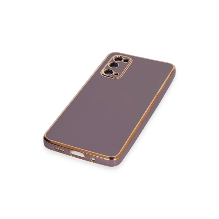 BFS  Samsung Galaxy S20 Kılıf Volet Silikon - Mor