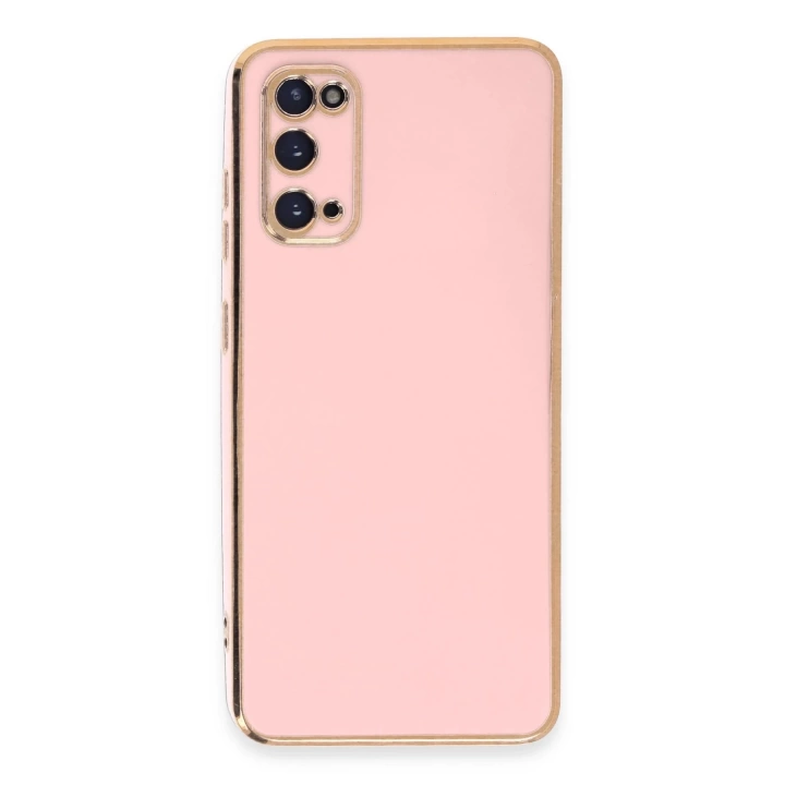 BFS  Samsung Galaxy S20 Kılıf Volet Silikon - Pembe